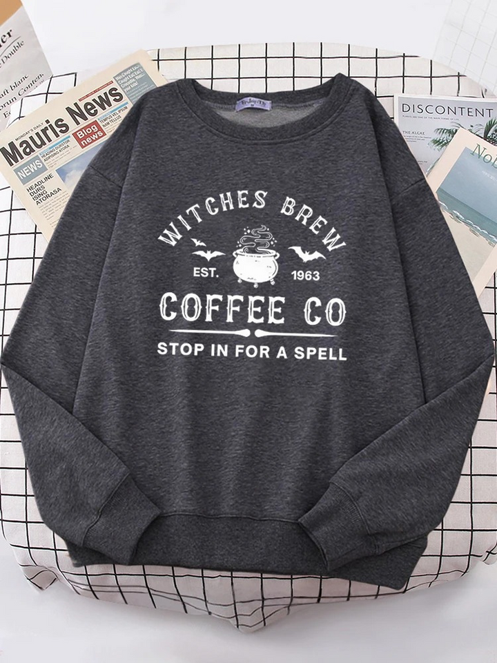 Enchanting Fleur | Witches Brew Coffee Co. Sweatshirt