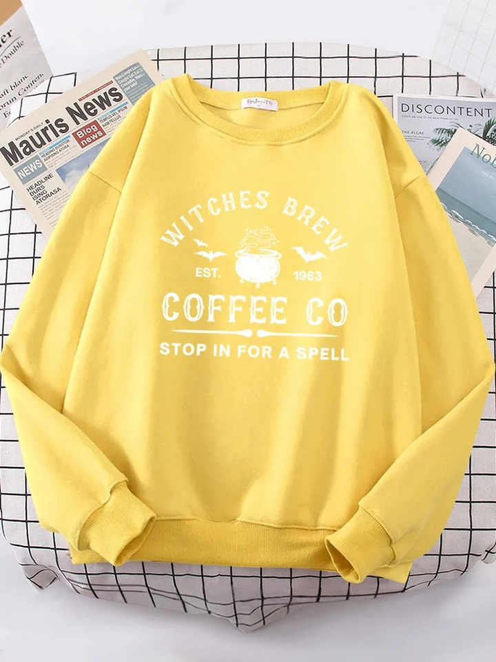 Enchanting Fleur | Witches Brew Coffee Co. Sweatshirt