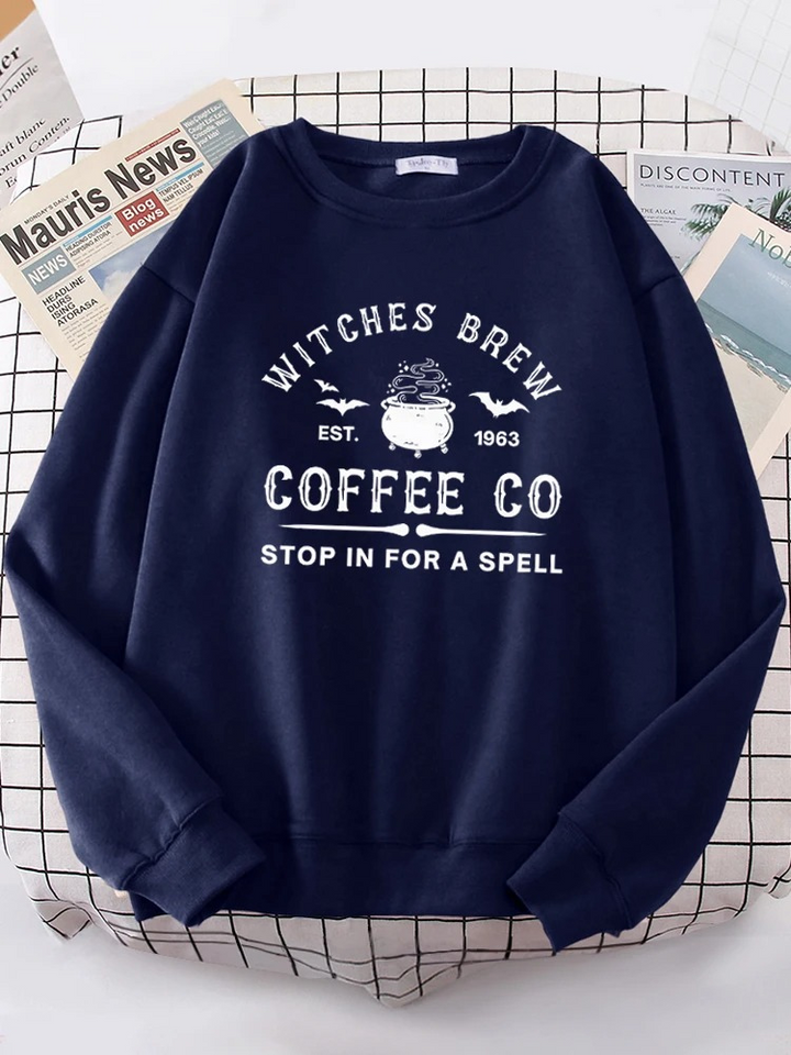 Enchanting Fleur | Witches Brew Coffee Co. Sweatshirt