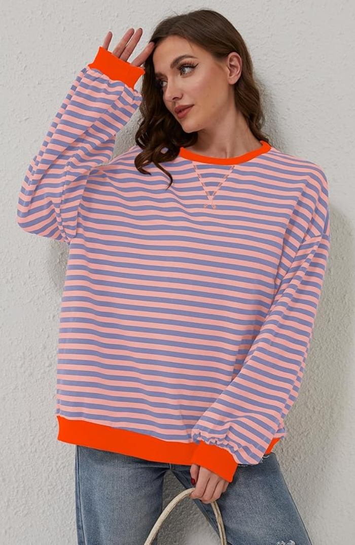 Margot | Oversized Striped Sweater