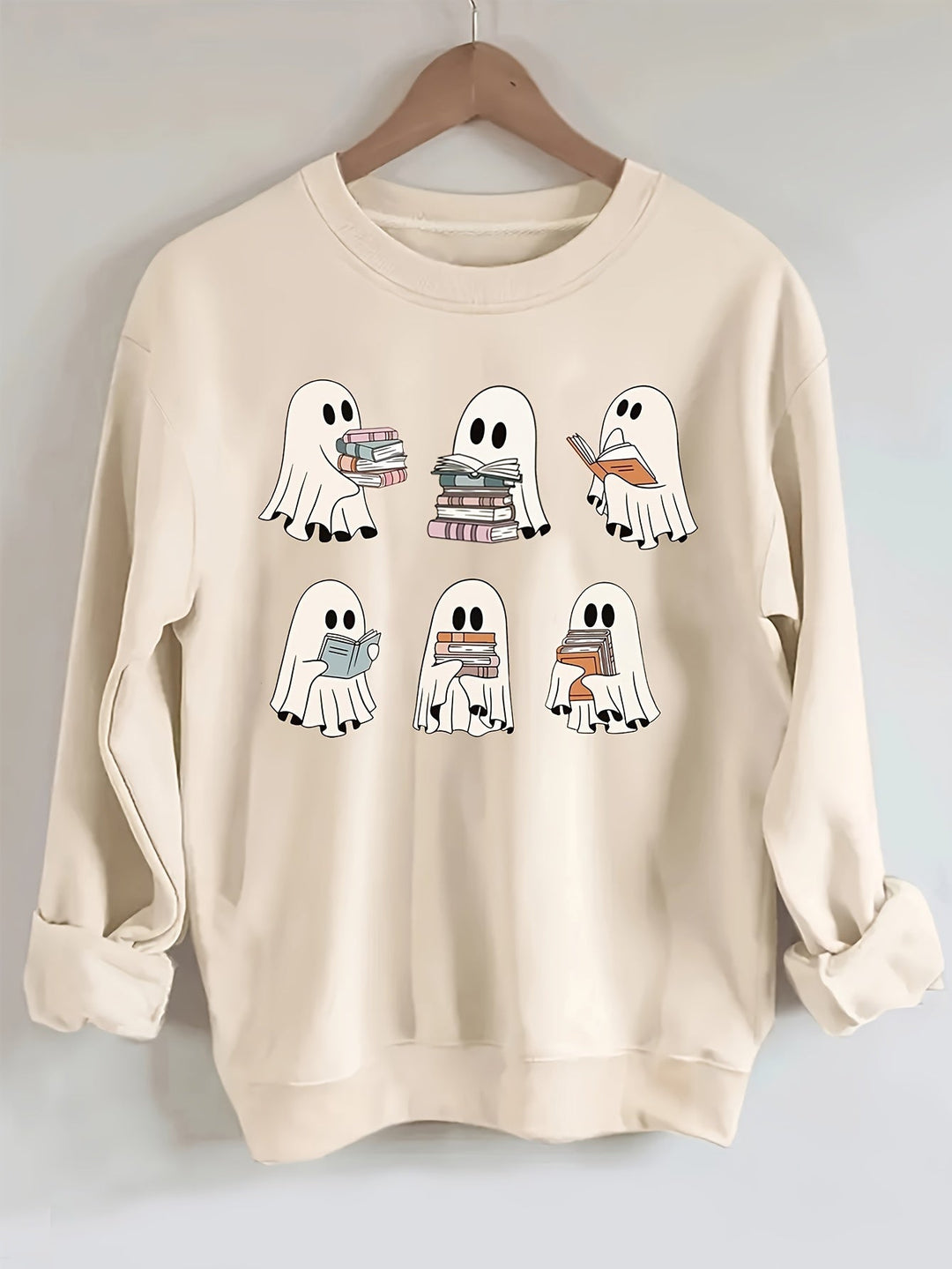 Lucille | Spooky Ghost Pullover Sweatshirt