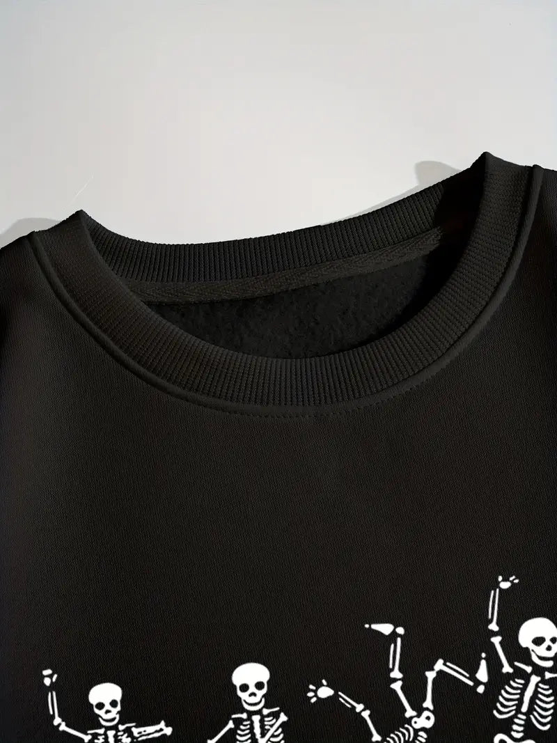 Pearl | Halloween Skull Sweatshirt