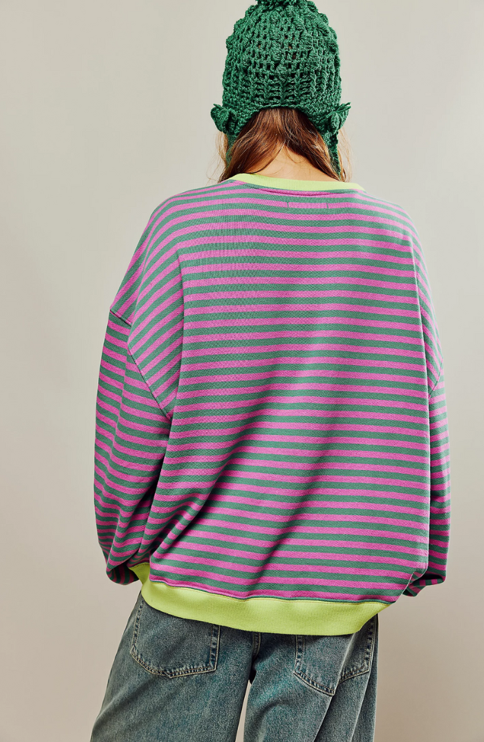 Margot | Oversized Striped Sweater