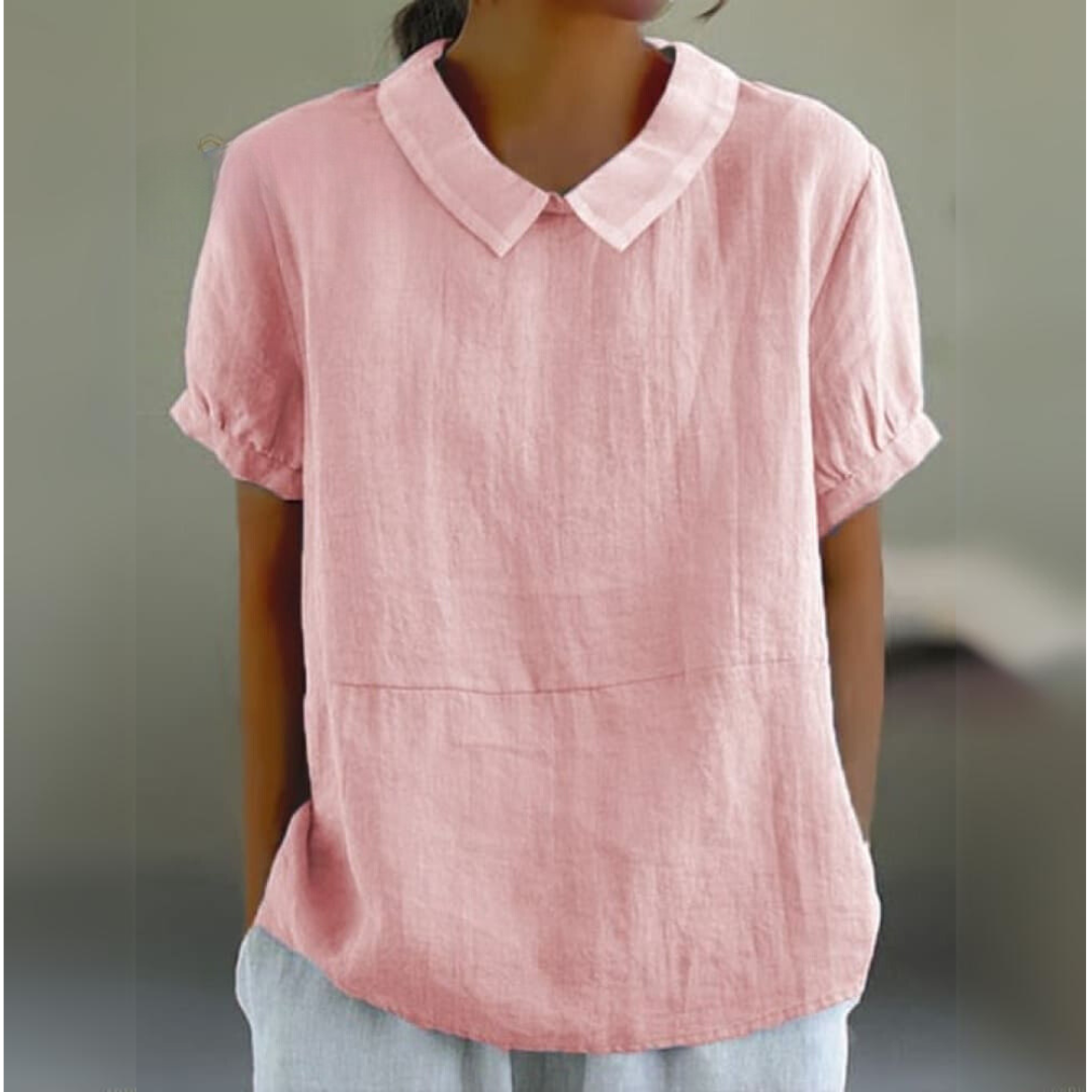 Luna | Cotton & Linen Blouse