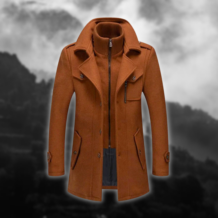 Wool coat for men