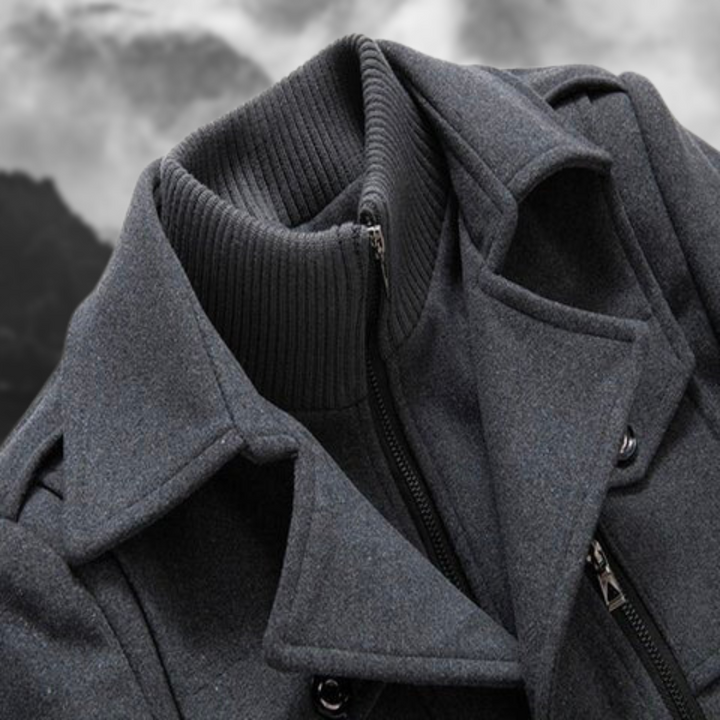 Wool coat for men