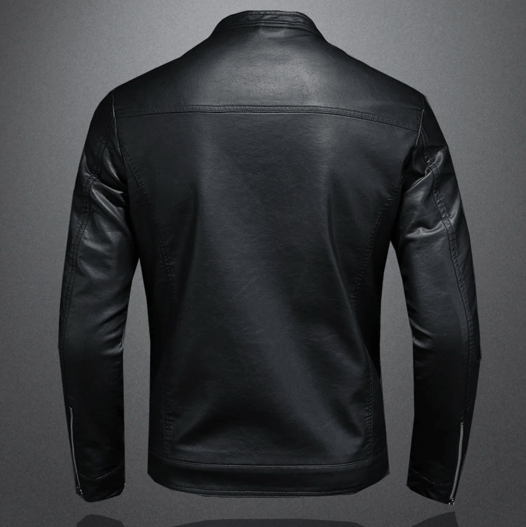 Leather jacket for men