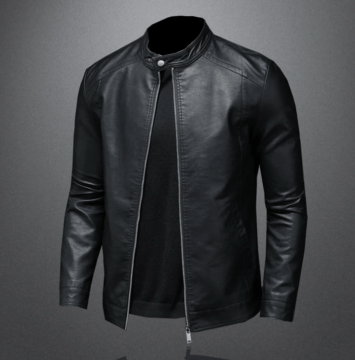 Leather jacket for men