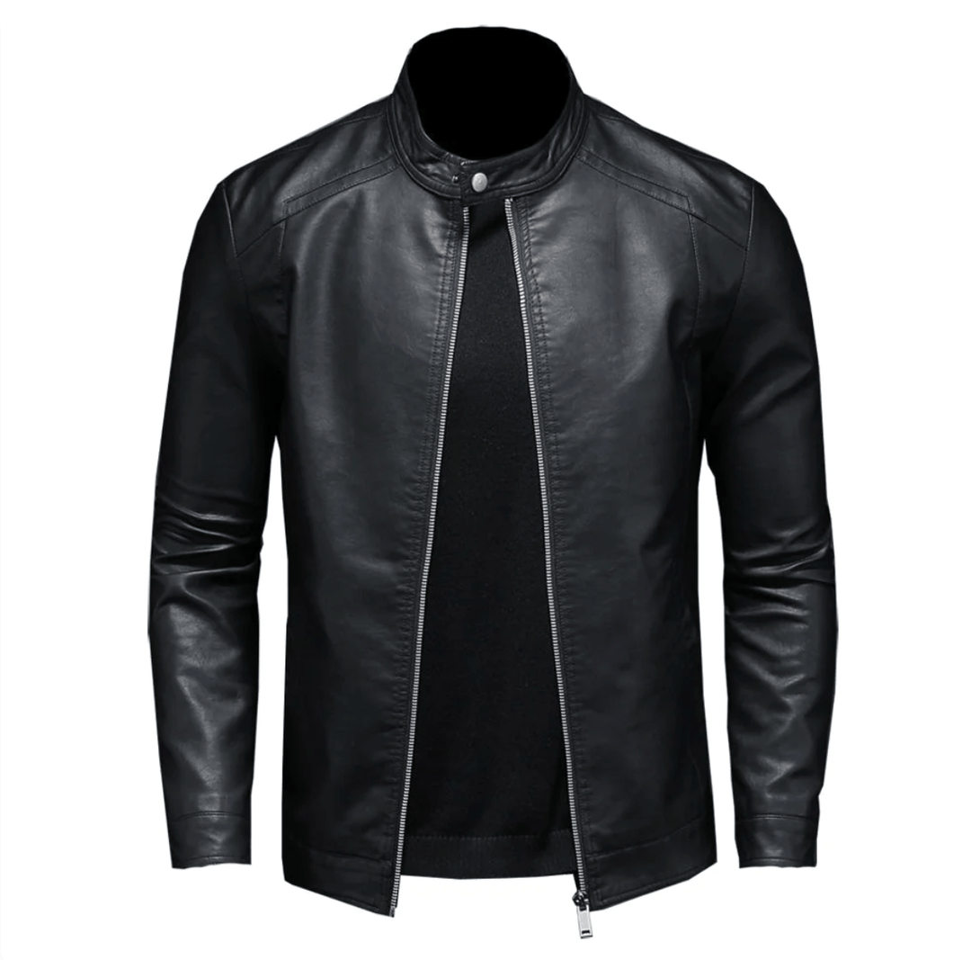 Leather jacket for men