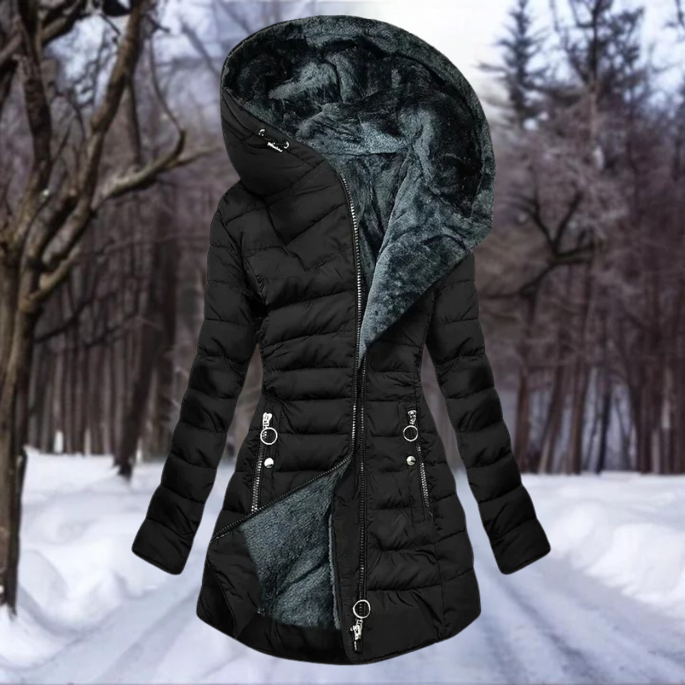 Senna™ | Elegant Plush Coat