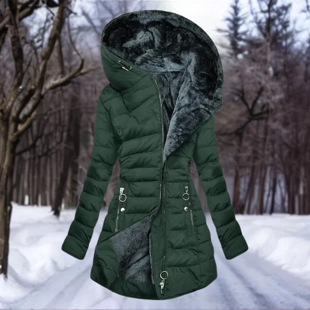 Senna™ | Elegant Plush Coat