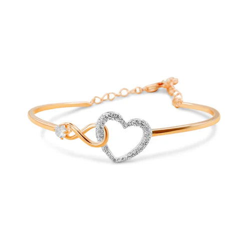 Soul Sister Infinity Heart Bracelet