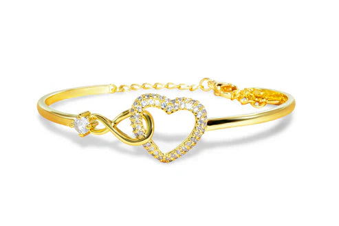 Soul Sister Infinity Heart Bracelet