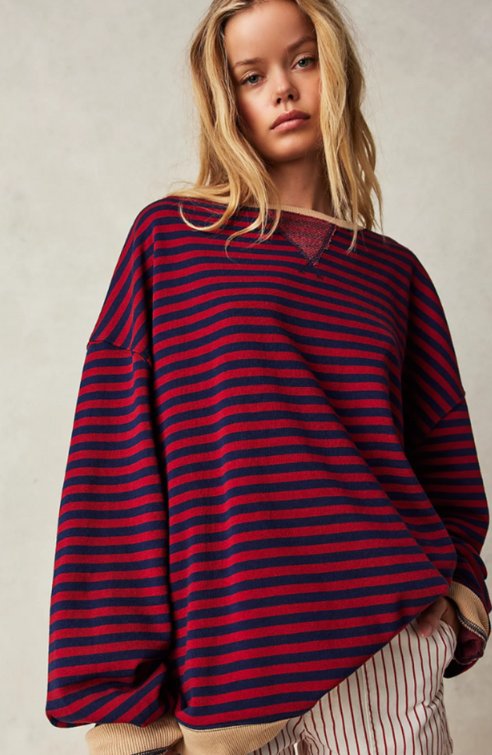 Margot | Oversized Striped Sweater