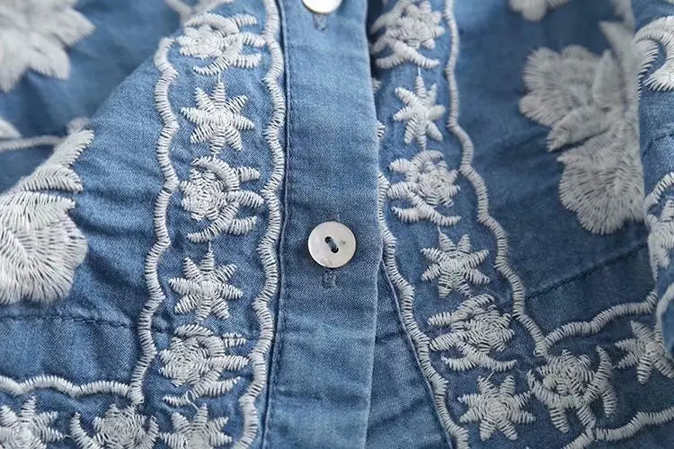 Alexa | Denim Cardigan