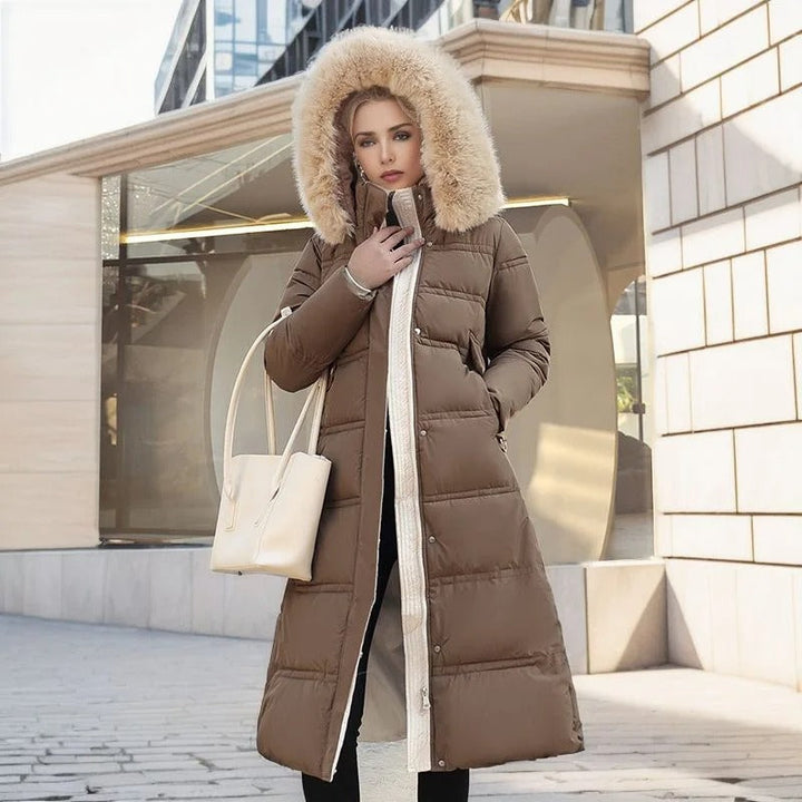 Samantha™ | Luxurious Winter Parka With Fur Hood