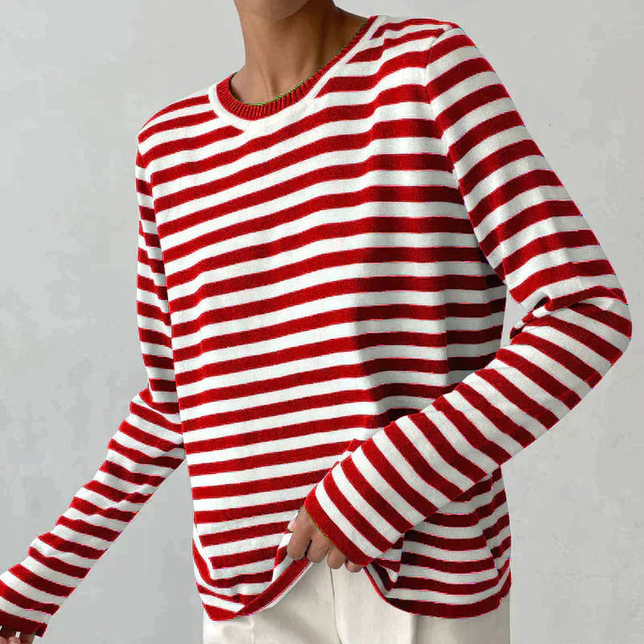 Saar | Elegant Striped T-shirt