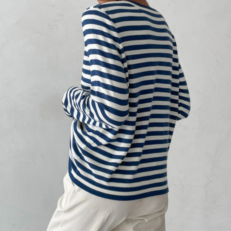 Saar | Elegant Striped T-shirt