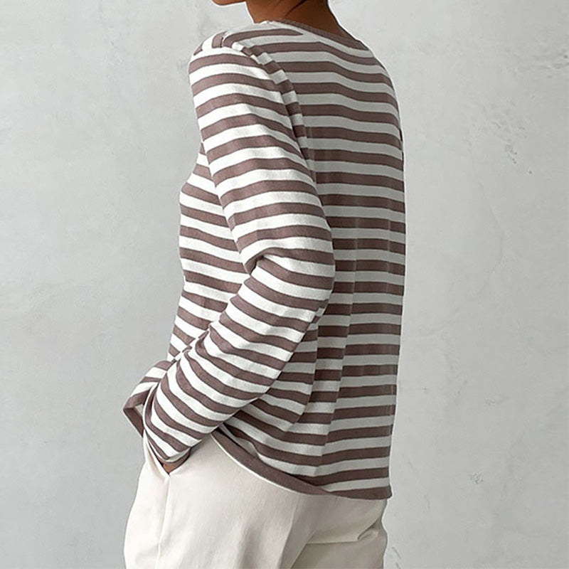 Saar | Elegant Striped T-shirt