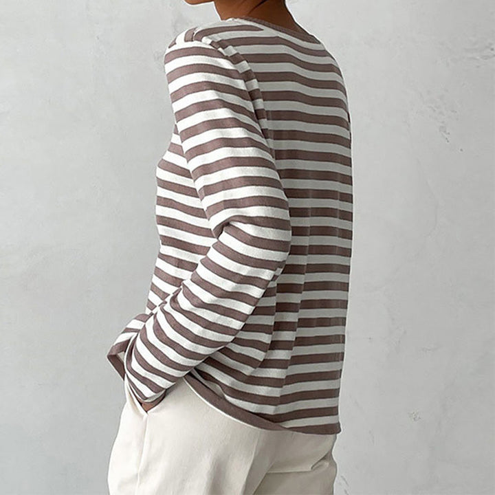 Saar | Elegant Striped T-shirt