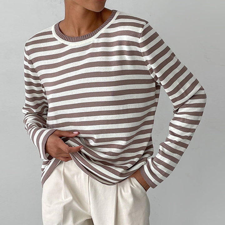 Saar | Elegant Striped T-shirt