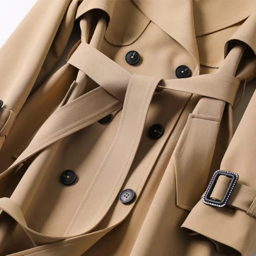 Carla™ | Elegant Trench Coat