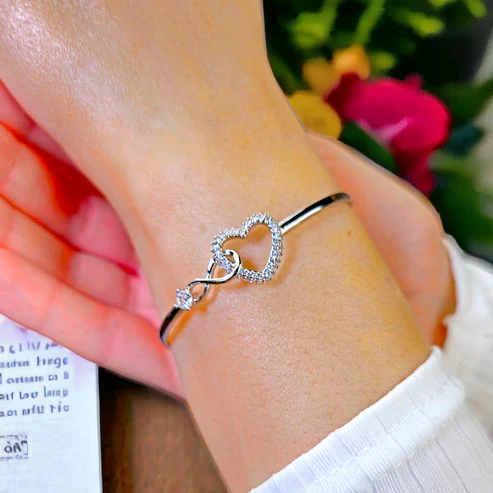 Soul Sister Infinity Heart Bracelet