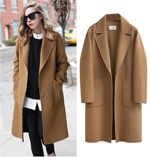 Nova™ | Long Loose Autumn Coat