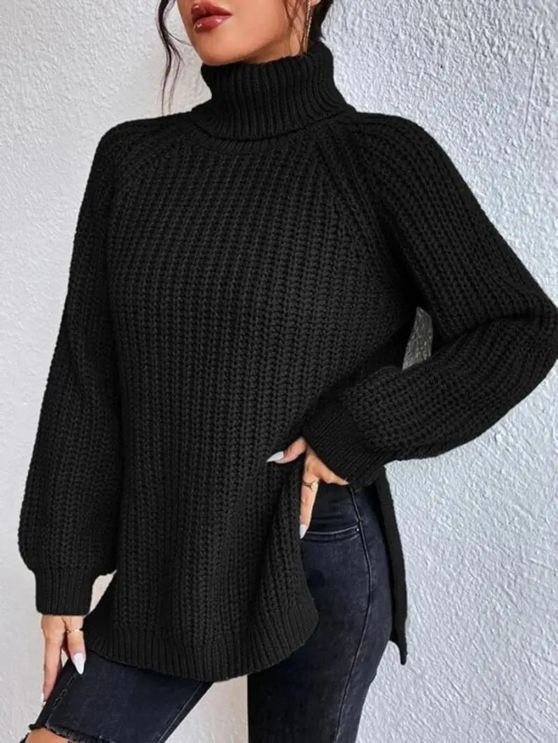 Lily | Oversized Turtleneck Sweater