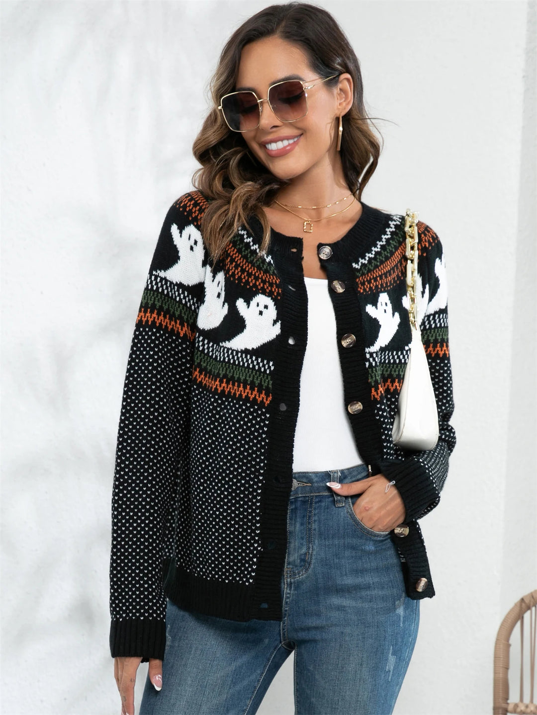 Gisele | Halloween Cardigan