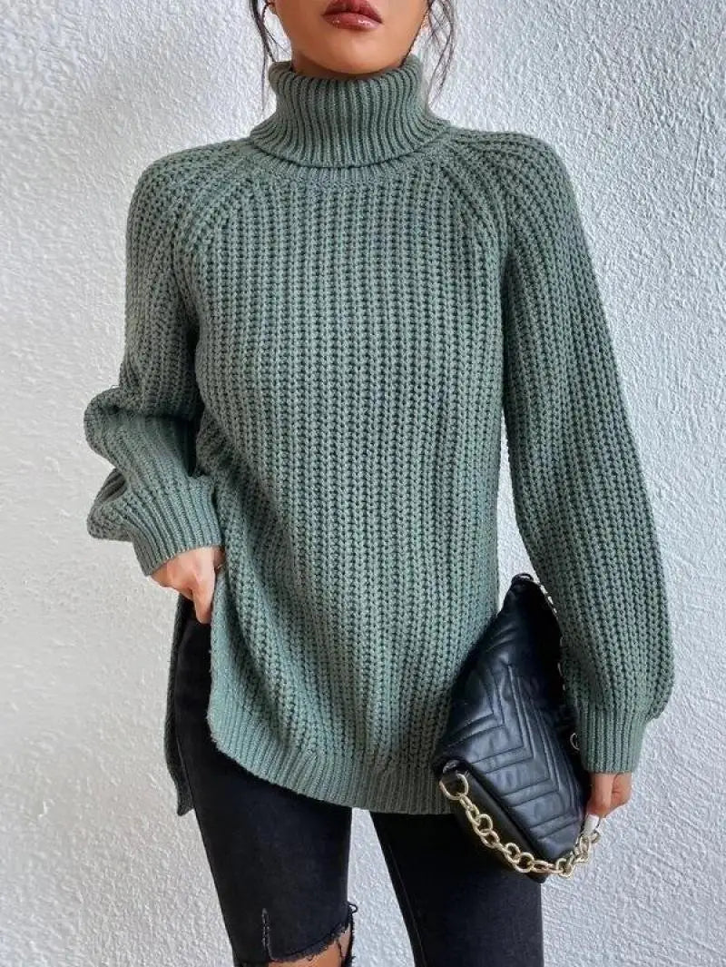 Lily | Oversized Turtleneck Sweater