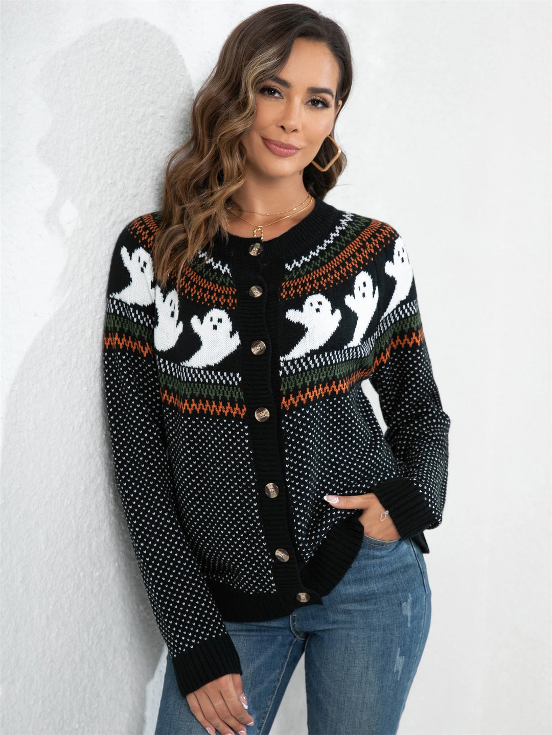 Gisele | Halloween Cardigan