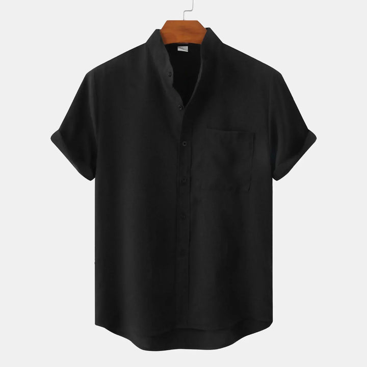 Valter | Short-Sleeved Linen Shirt