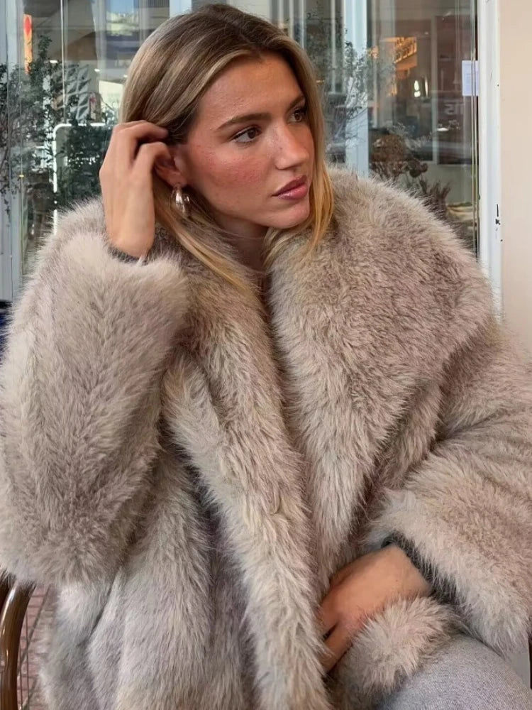 Mariya™ | Luxurious Faux Fur Coat