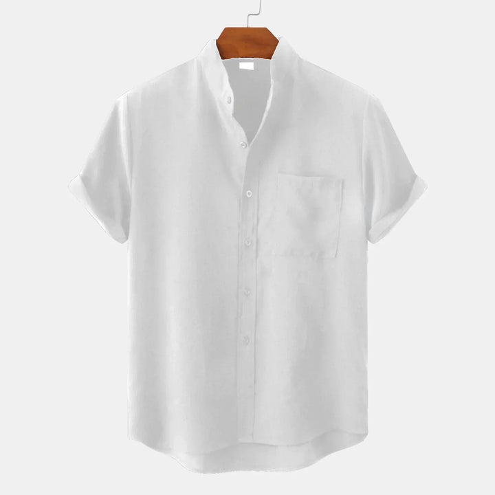 Valter | Short-Sleeved Linen Shirt