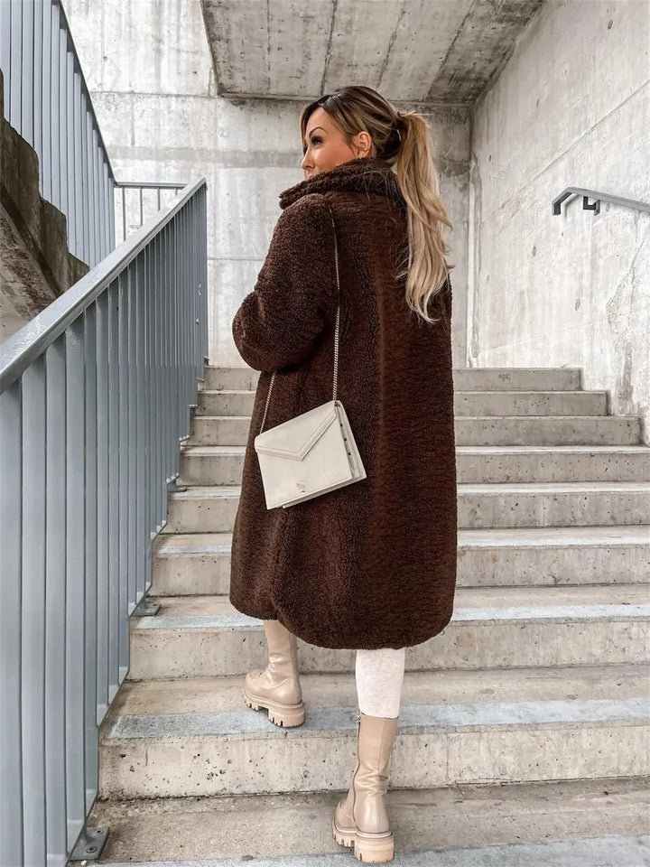 Jessica | Manteau à revers de luxe