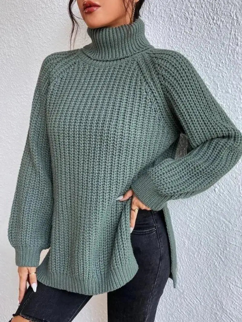 Lily | Oversized Turtleneck Sweater