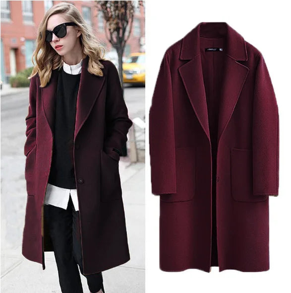 Nova™ | Long Loose Autumn Coat