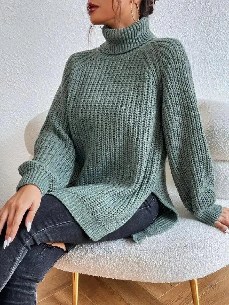 Lily | Oversized Turtleneck Sweater