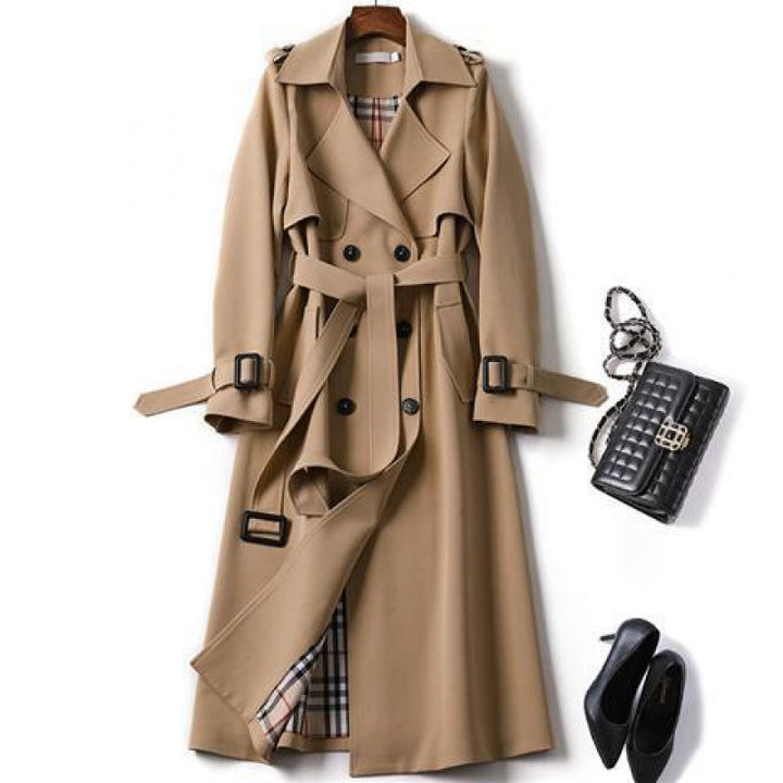 Carla™ | Elegant Trench Coat