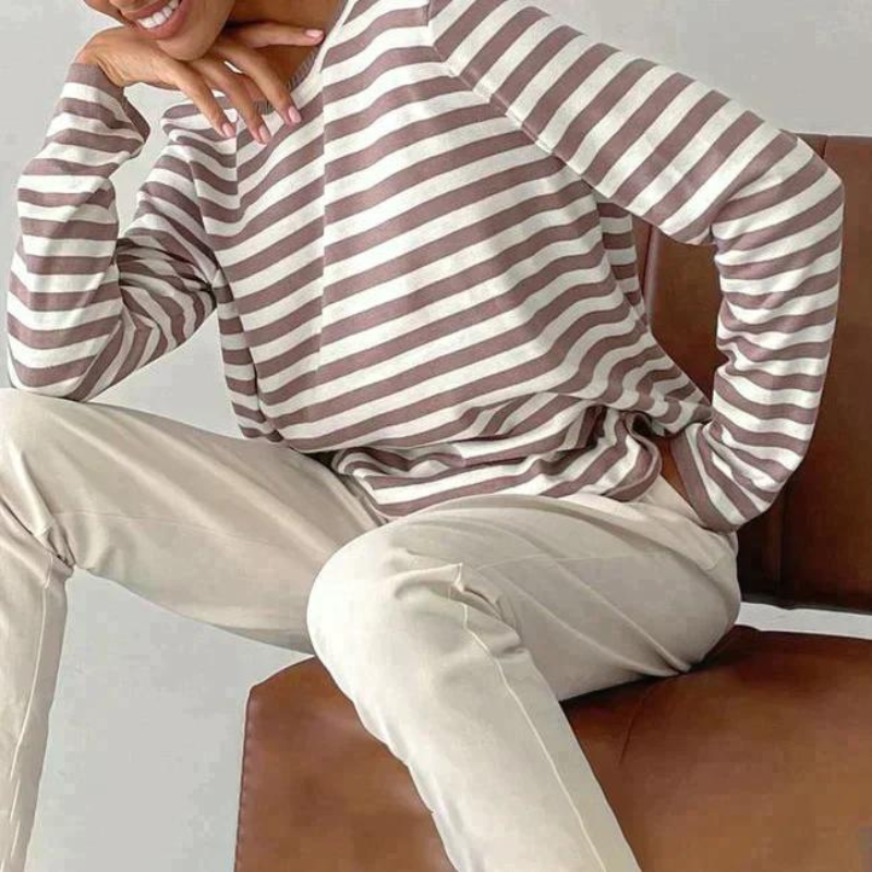 Saar | Elegant Striped T-shirt