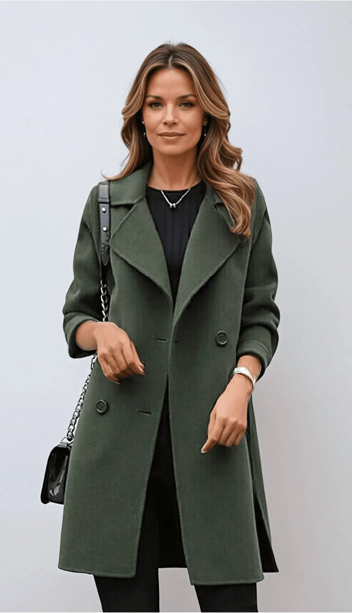 Mira™ | Iconic Wool Trench Coat