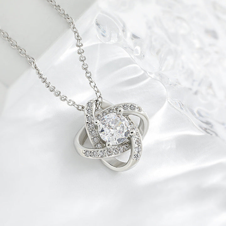 "To My Wife" Infinity Knot Necklace