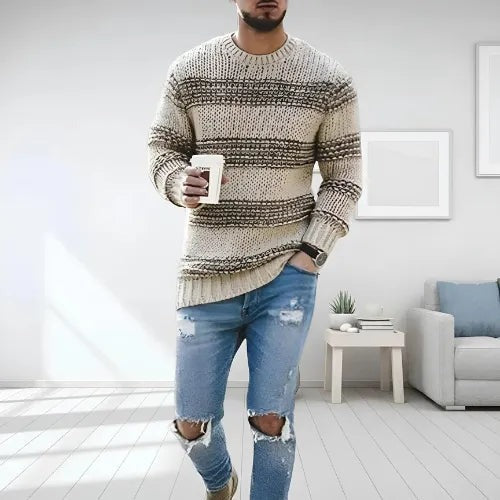 Arthur™ | Striped Knit Men's Sweater