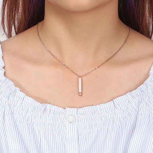 "I Love You" Sliding Necklace