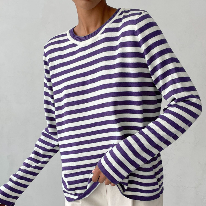 Saar | Elegant Striped T-shirt