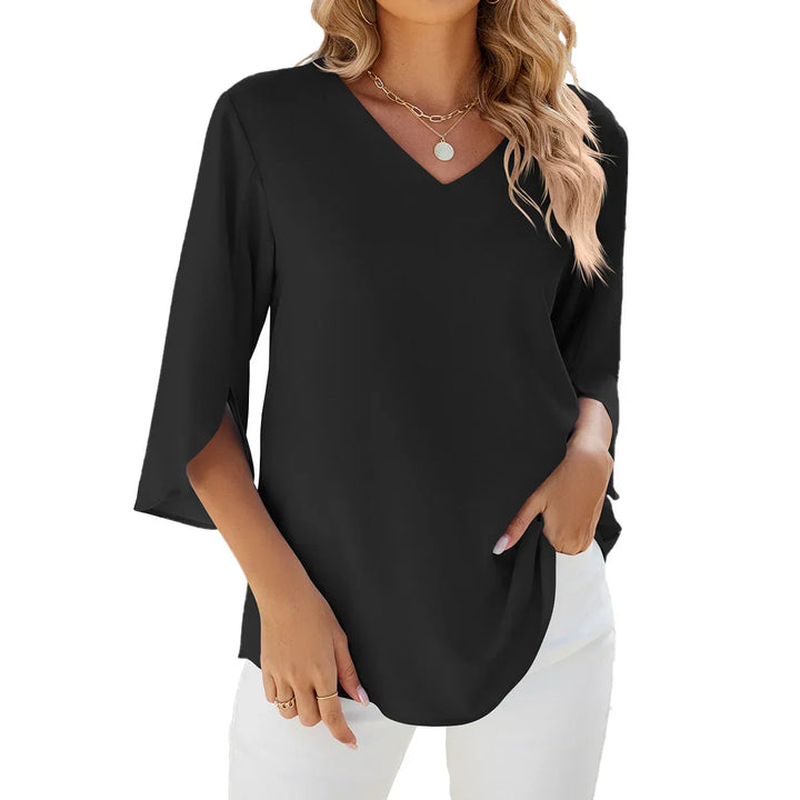 Sofia | Casual V-Neck Blouse