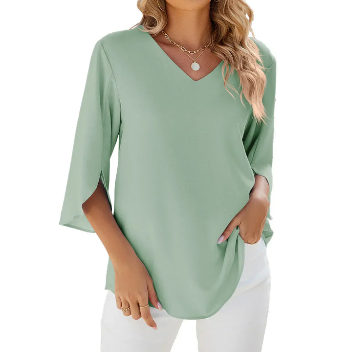 Sofia | Casual V-Neck Blouse