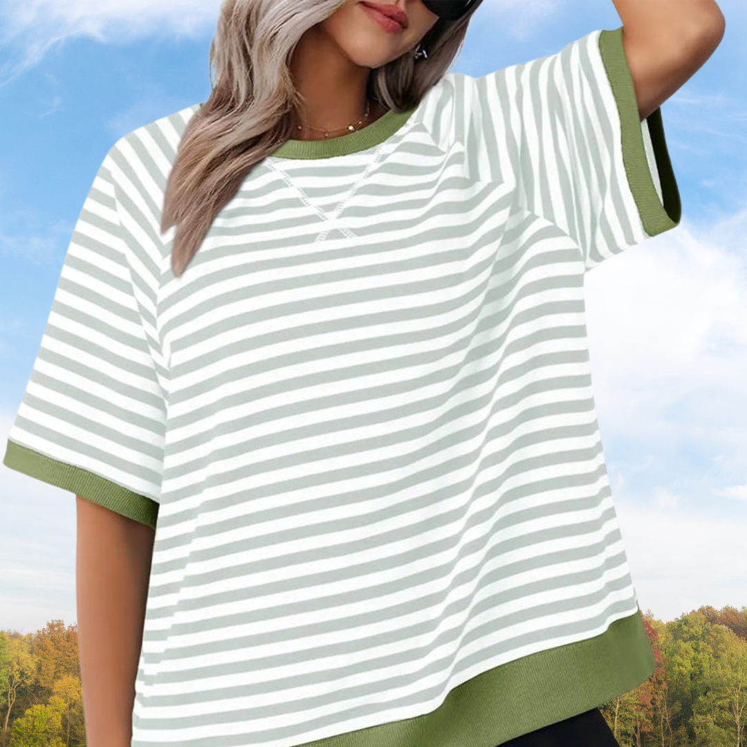 Lena | Casual Striped T-Shirt