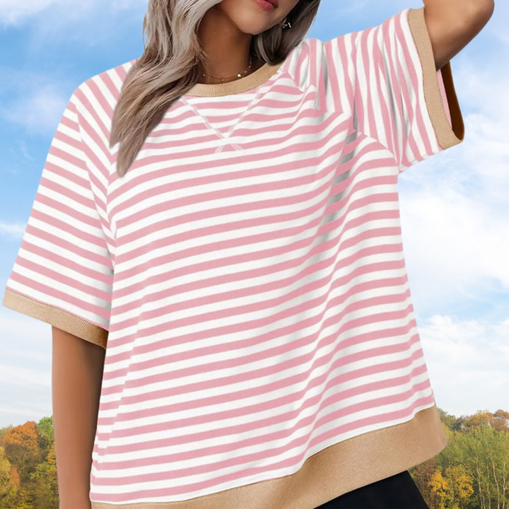 Lena | Casual Striped T-Shirt